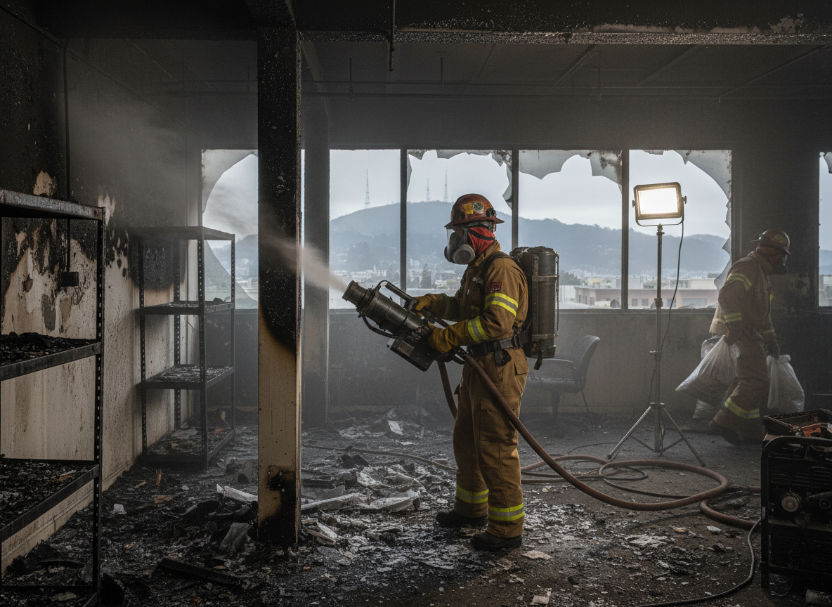 Fire Damage Restoration  in Running Springs
