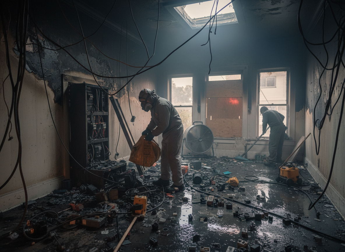 Fire Damage Restoration  in Devore