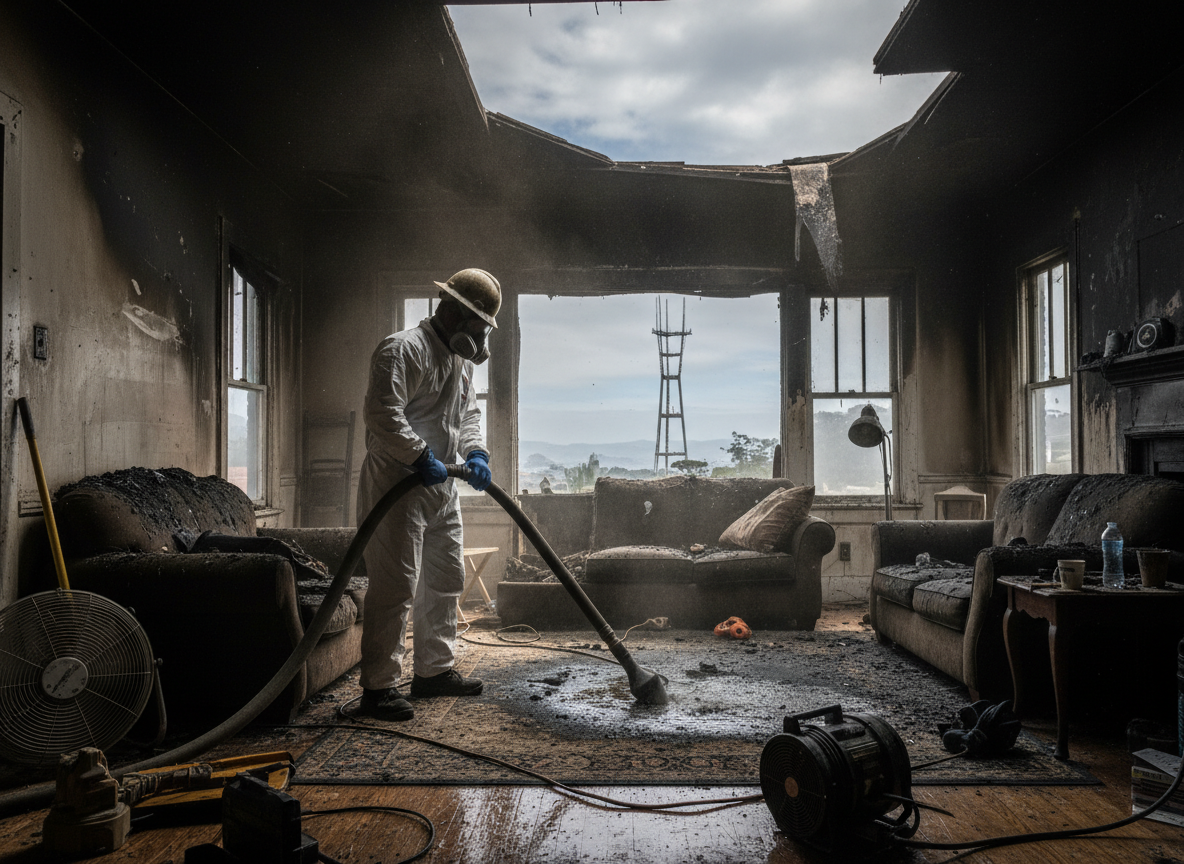 Fire Damage Restoration Twin Peaks in Devore, CA 92391