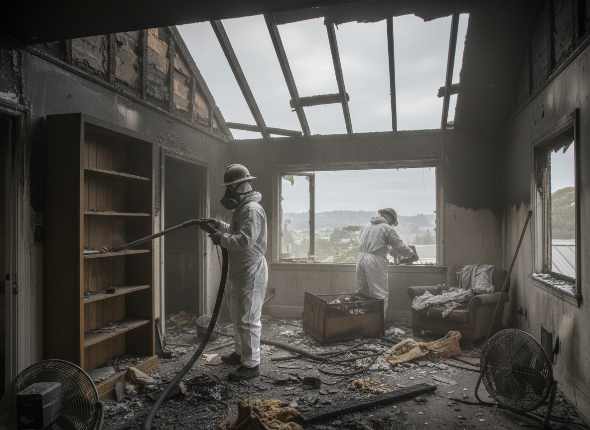Fire Damage Restoration  in Lake Arrowhead