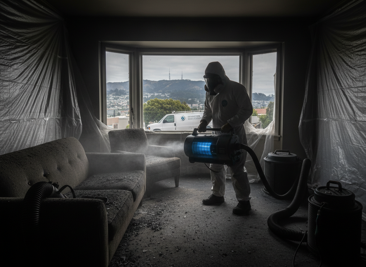 Odor Removal After Fire in Twin Peaks, CA