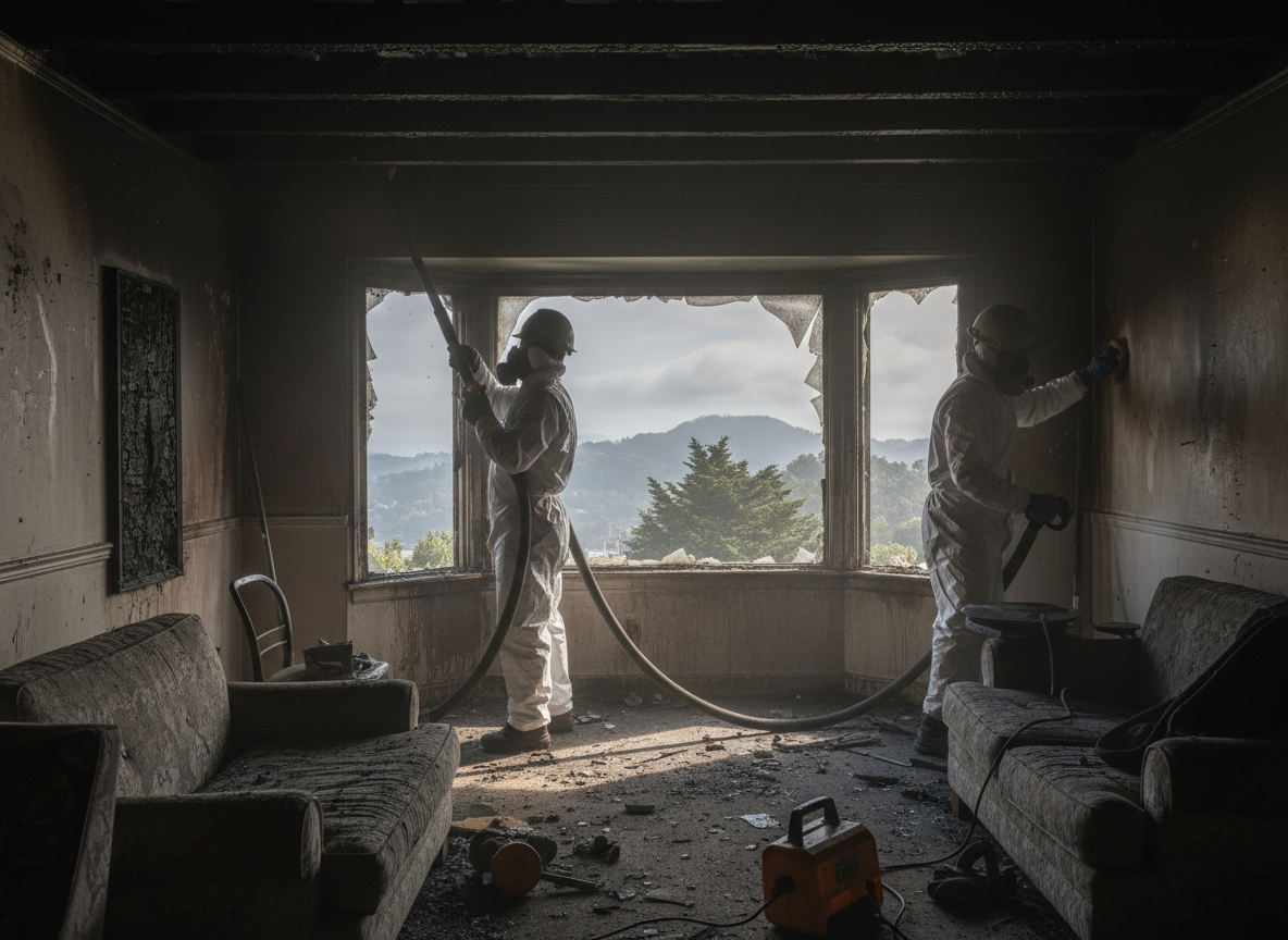 Smoke Damage Restoration in Twin Peaks, CA